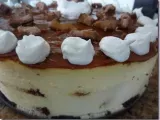 Receta Cheesecake de milky way