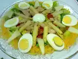 Receta Ensalada festiva con toque de vinagre al romero y espliego