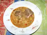 Receta Arroz con costillas.