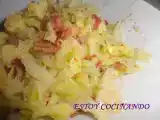 Receta Repollo con jamón