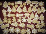 Receta Galletas navideñas de almendra y azahar con glasa real