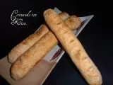 Receta Flautas de chistorra (chef o matic y horno tradicional)