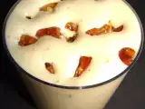 Receta Sabayon con nueces acarameladas