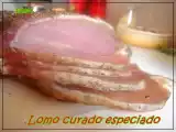 Receta Lomo curado especiado