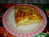 Receta Tarta de puerros y cebollas de verdeo