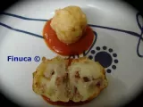 Receta Bolas de puré de patata con jamón