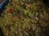 Receta Arroz integral con verduras