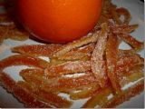 Receta Cascara de naranja confitada receta