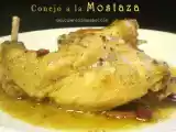 Receta Conejo guisado a la mostaza