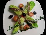 Receta Ensalada de cogollos y anchoas