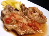 Receta Chuletas de cerdo en salsa a la sidra (fussioncook)