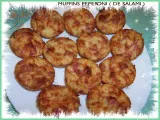 Receta Muffins peperoni ( de salami )