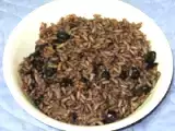 Receta Arroz con caraotas