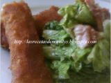 Receta Rollitos de jamón ahumado y mozzarella rellenos con puré de papas