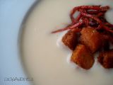 Receta Crema de alubias con chorizo y picatostes