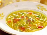 Receta Sopa de pasta y verduras