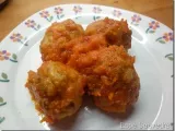 Receta Albondigas con zanahoria en salsa de tomate(tx)
