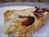 Receta Panini de queso de cabra, tomates secos y anchoas