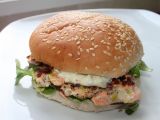 Receta Hamburguesa de salmón con salsa tartara