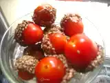 Receta Tomatitos cherry caramelizados con sesamo