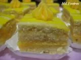 Receta Desafío enero daring bakers: bizcocho gioconda (joconde). pastelitos de limón