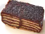 Receta Tarta de galletas y chocolate