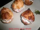 Receta Lionesas o profiteroles rellenos