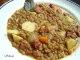 Receta Lentejas con chorizo y sal de verduras (fussioncook)