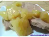 Receta Lomo con piña