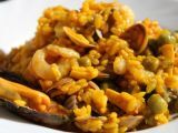 Receta Arroz sin paella de mariscos