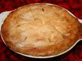 Receta Pie de manzana y moras