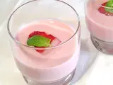 Receta Batido de fresas con yogur griego