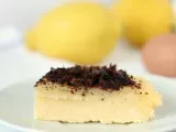 Receta Tarta rápida de limón y polenta