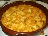 Receta Arroz al horno de bacalao y coliflor