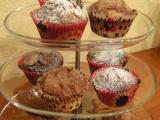 Receta Muffins de peras caramelizadas con toque de canela