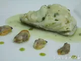 Receta Bacalao fresco en salsa verde con almejas
