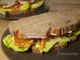 Receta Sandwich gourmet de pollo al curry