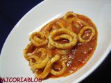 Receta Calamares con tomate y orégano