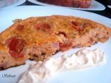 Receta Quiche de lomo embuchado y tomates cherry (thermomix y fussioncook)