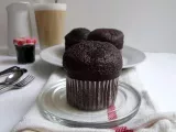 Receta Muffins de chocolate puro caseras