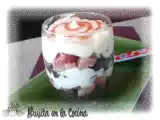 Receta Trifle de chocolate y fresa