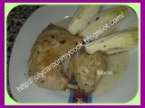 Receta Pollo al ajillo con oregano olla gm d