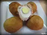 Receta Croquetas de carne rellenas