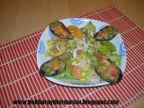 Receta Ensalada del mar y mejillones a la vinagreta (sin thermomix)