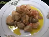 Receta Medallones de pavo rustido con champiñones