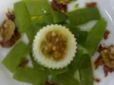 Receta Ensalada de judías verdes con vinagreta de miel.