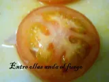 Receta Receta de tomates fritos rellenos de jamón y queso