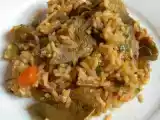 Receta Arroz con alcachofas al aroma de estragón