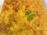 Receta Arroz meloso con magro de cerdo