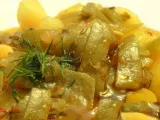 Receta Estofado de patatas con judias verdes